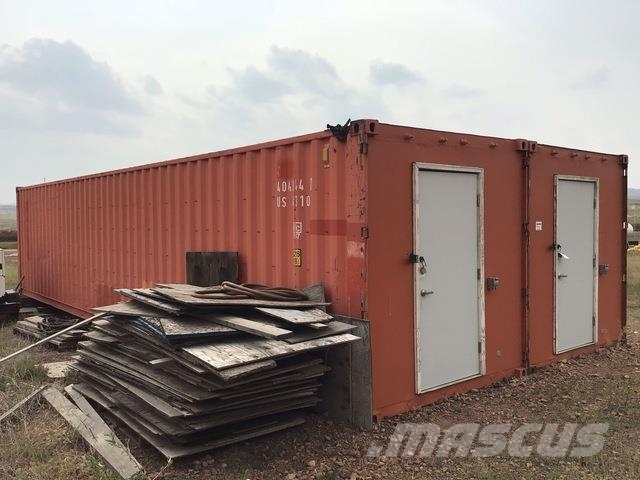  Quantity of (2) 40 ft Standard Storage Container Storage containers