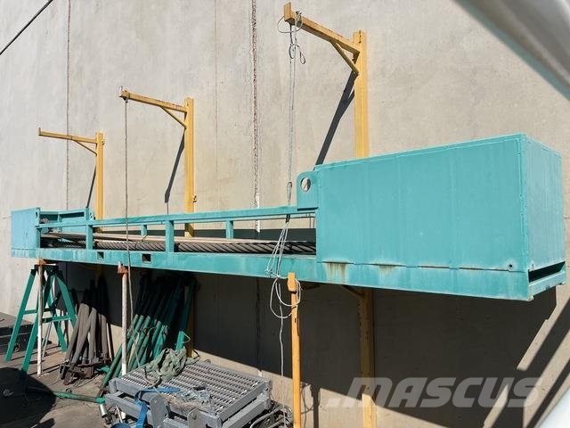 Quantity of (2) 67 mm Wire Sling & Rack Другие грузоподъемные машины
