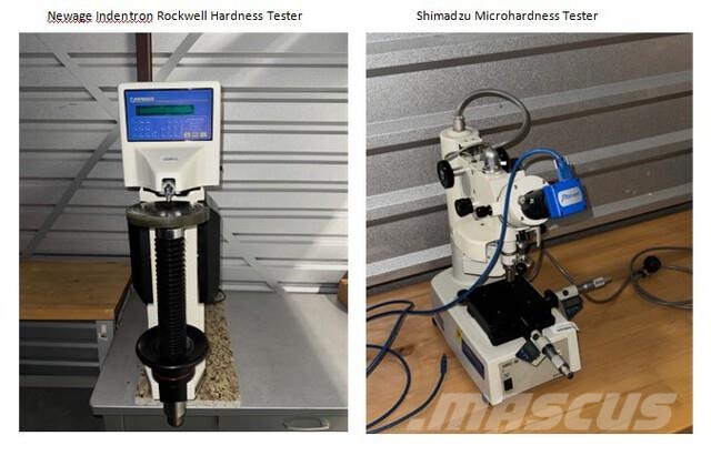 Quantity of (2) Electric Hardness Testing Equipmen 건설 장비 - 기타