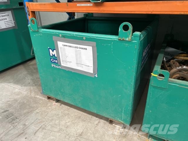 Quantity of (28) 13 mm G80 2-Leg Chains Ostali kranovi