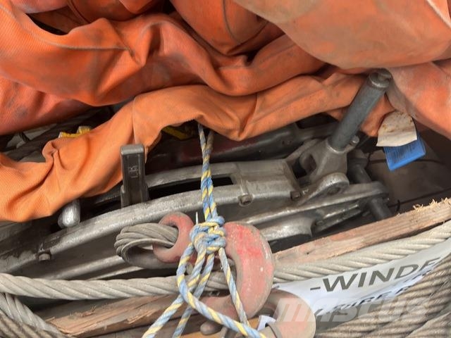  Quantity of 3.2t Tirfor's & Wire Rope Andere Krane