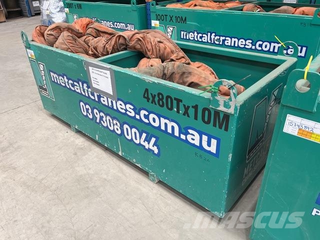 Quantity of (3) 80 t x 10 m Soft Sling Other