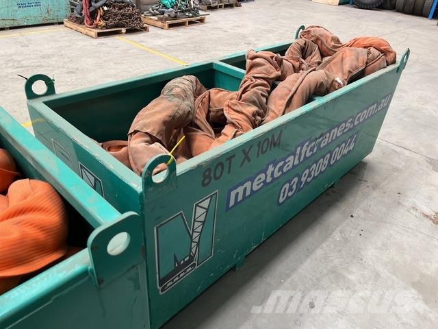Quantity of (3) 80 t x 10 m Soft Sling Other