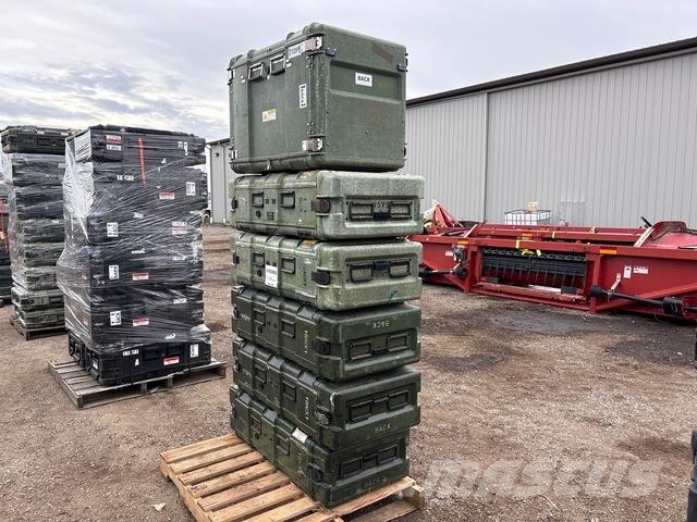  Quantity of (3) Pallets of Equipment Cases & 1U-2U Electronics