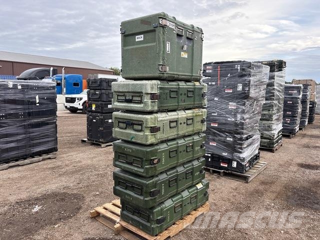  Quantity of (3) Pallets of Equipment Cases & 1U-2U Electronics