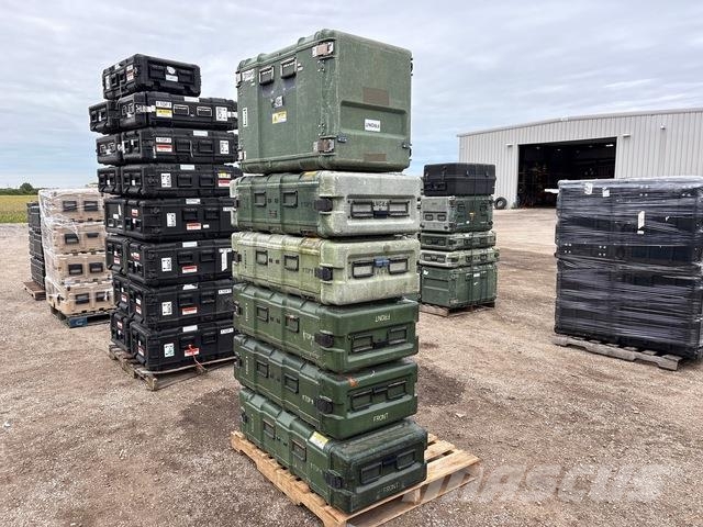  Quantity of (3) Pallets of Equipment Cases & 1U-2U Electronics