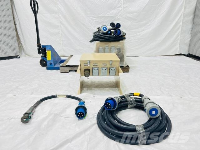 Quantity of (3) Power Distribution Boxes w/ Cords Other