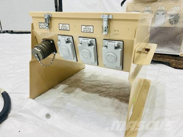 Quantity of (3) Power Distribution Boxes w/ Cords Other