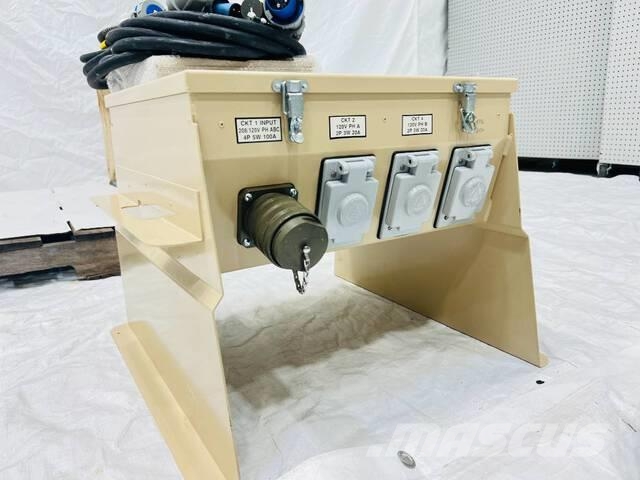 Quantity of (3) Power Distribution Boxes w/ Cords Other