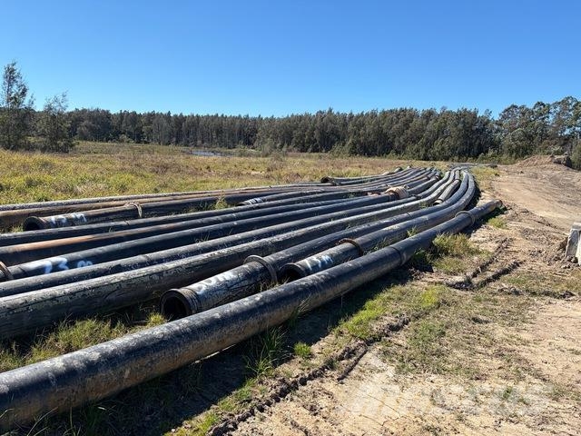 Quantity of 315 mm ID Dredge Poly Pipe Linky na zpracování kameniva