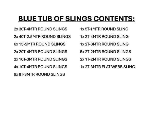 Quantity of (38) Soft & Flat Sling Gradbeništvo - drugo