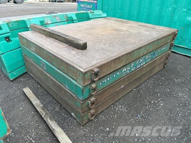 Quantity of (4) 2 m x 1.5 m 60 Tonne Bog Mats Muud tõsteseadmed