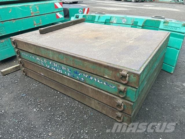 Quantity of (4) 2 m x 1.5 m 60 Tonne Bog Mats Muud tõsteseadmed