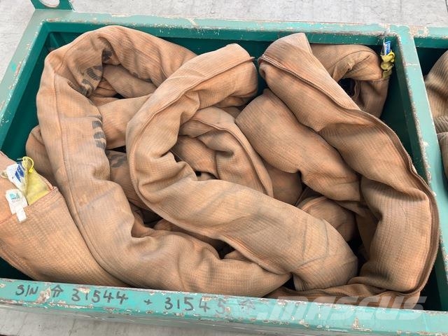  Quantity of (4) 80 t x 10 m Soft Sling Építőipar - Egyebek