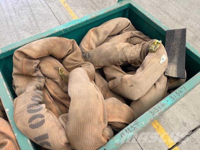  Quantity of (4) 80 t x 10 m Soft Sling Építőipar - Egyebek
