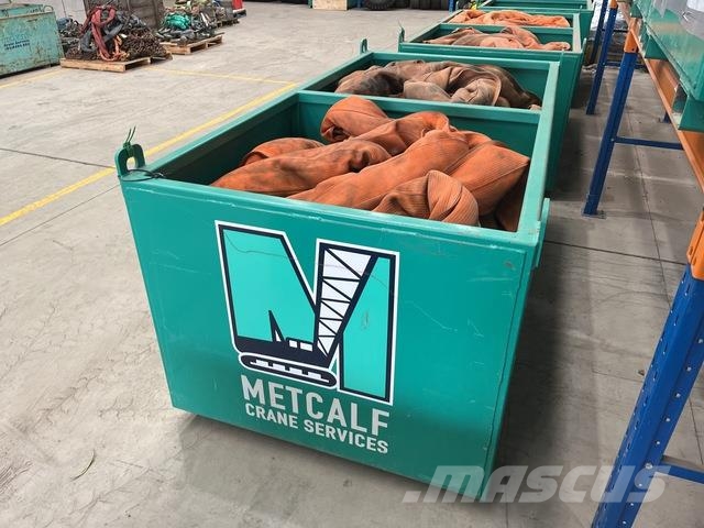 Quantity of (4) 80 t x 12 m Soft Sling Építőipar - Egyebek