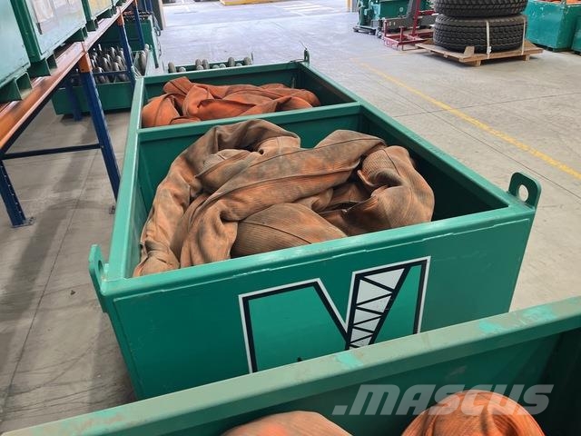 Quantity of (4) 80 t x 12 m Soft Sling Építőipar - Egyebek