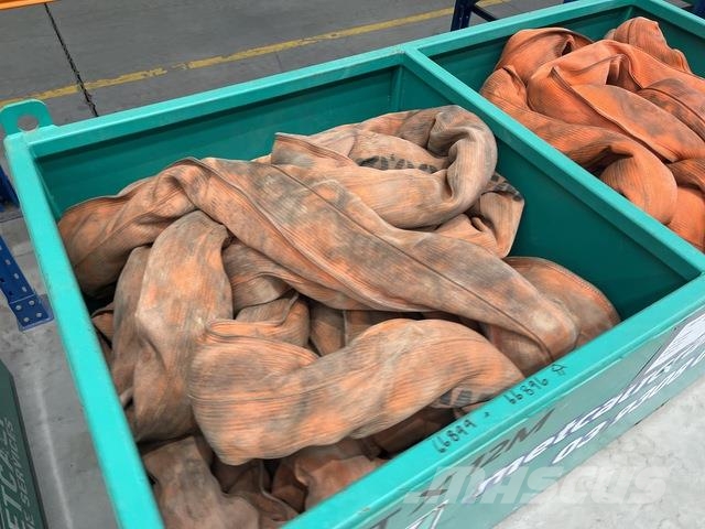 Quantity of (4) 80 t x 12 m Soft Sling Építőipar - Egyebek