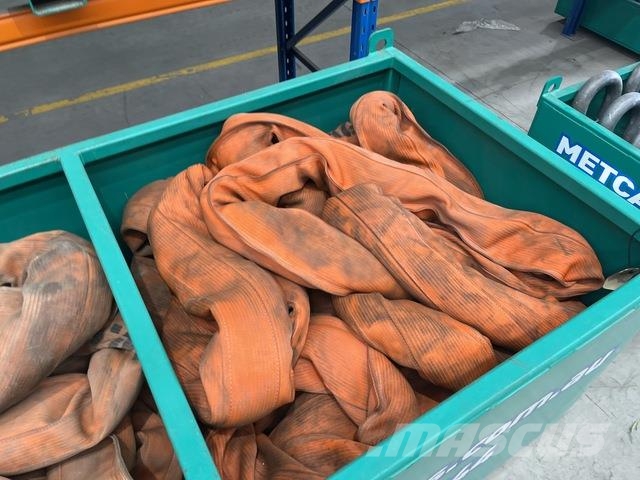Quantity of (4) 80 t x 12 m Soft Sling Építőipar - Egyebek