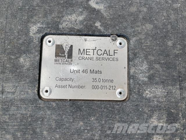 Quantity of (4) 900 mm x 900 mm 35 Tonne UHMW Poly Other