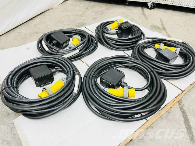 Quantity of (5) LEX 20 Amp Power Distribution Cord Other