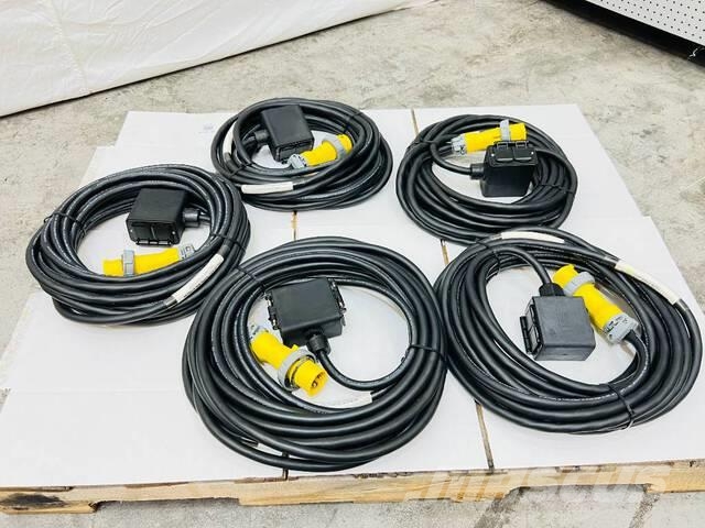 Quantity of (5) LEX 20 Amp Power Distribution Cord Other