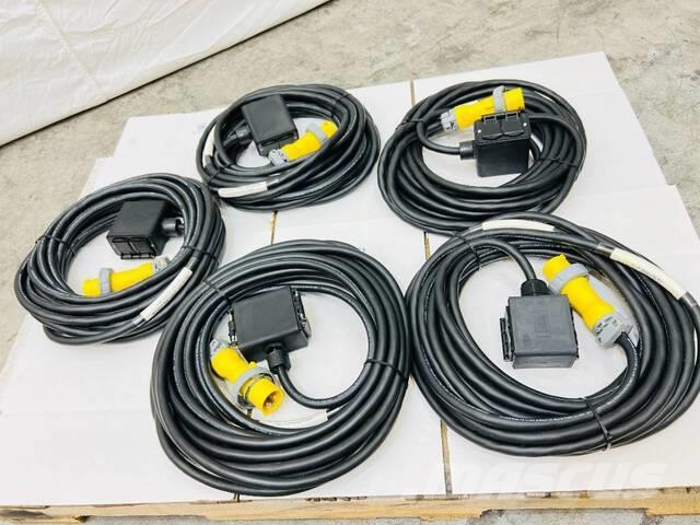 Quantity of (5) LEX 20 Amp Power Distribution Cord Other