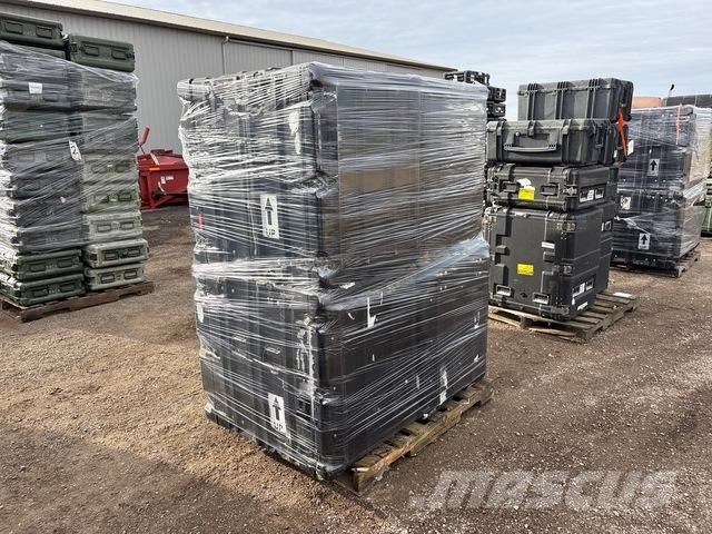  Quantity of (5) Pallets of Large Equipment Cases a Electronics