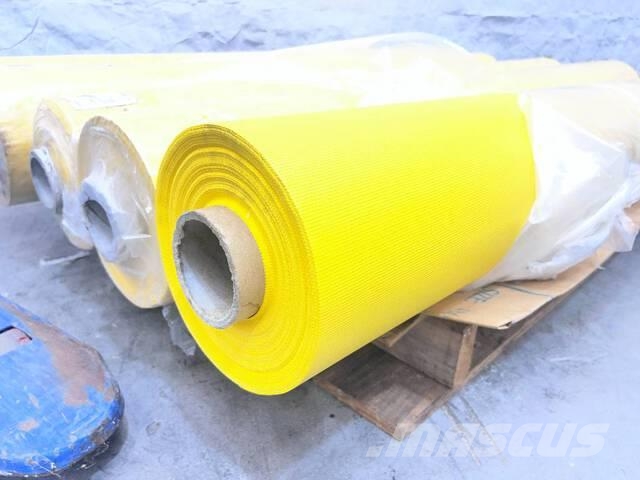 Quantity of (5) Rolls 60 in x 100 yd Yellow Mesh W Other