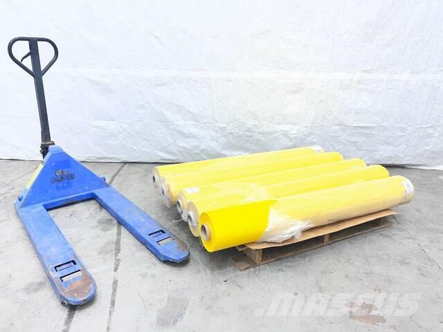 Quantity of (5) Rolls 60 in x 100 yd Yellow Mesh W Other