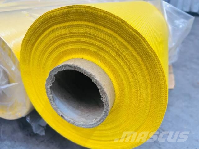 Quantity of (5) Rolls 60 in x 100 yd Yellow Mesh W Other
