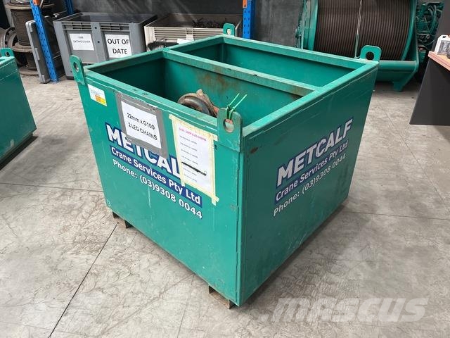 Quantity of (6) 22 mm G100 2-Leg Chains Ostali kranovi