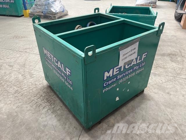 Quantity of (6) 22 mm G100 2-Leg Chains Ostali kranovi