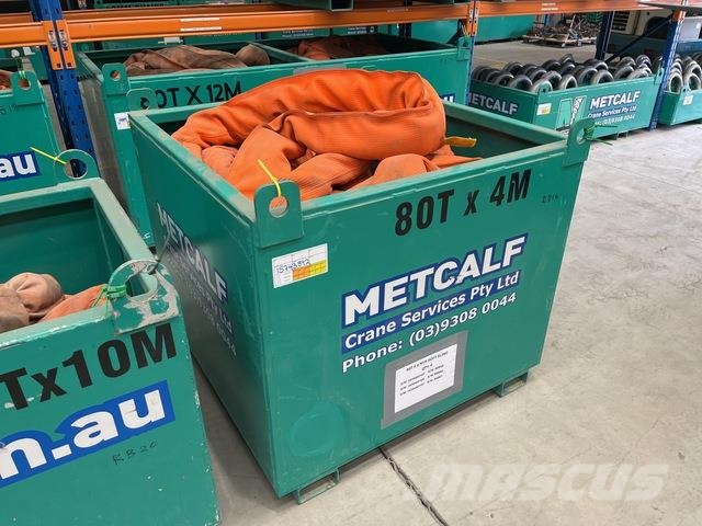 Quantity of (6) 80 t x 4 m Soft Sling Other