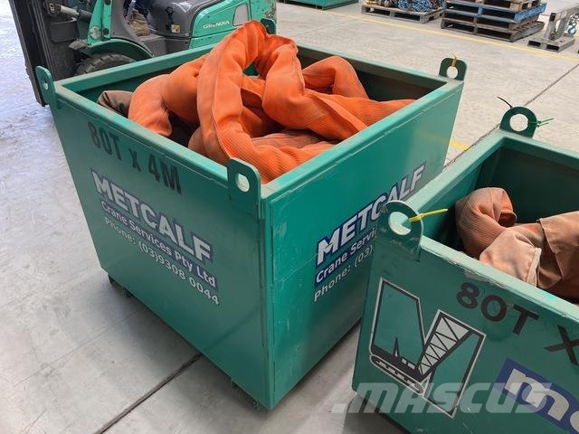 Quantity of (6) 80 t x 4 m Soft Sling Other