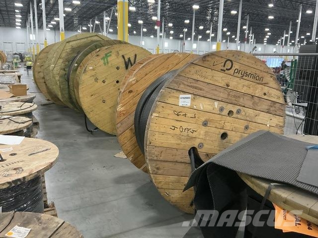  Quantity of (6) Copper Wire Reels (Unused) Būvniecība- Citi