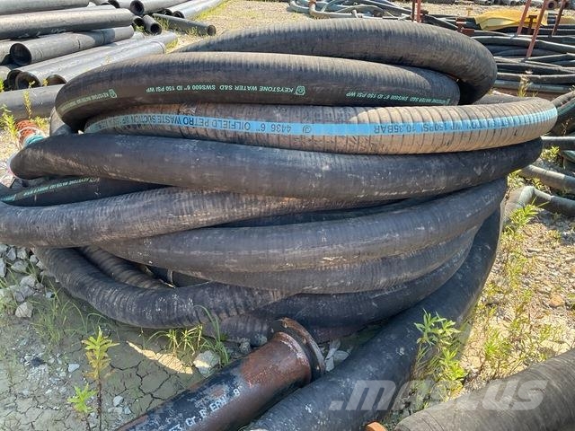 Quantity of 6 in Cam Hoses 20 ft Hose Racks 6 in Andre komponenter