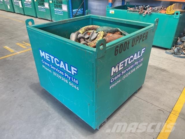 Quantity of 600 t Upper Rigging Citas pacelšanas iekārtas