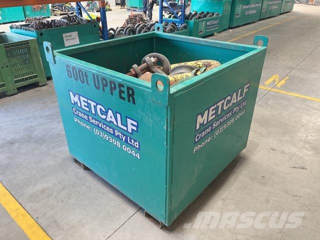 Quantity of 600 t Upper Rigging Citas pacelšanas iekārtas