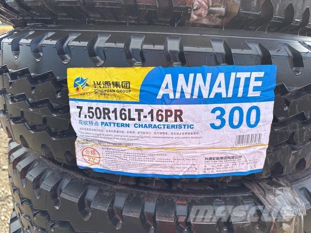 Quantity of (7) 7.50R16LT Tyres (Unused) Ostalo za građevinarstvo
