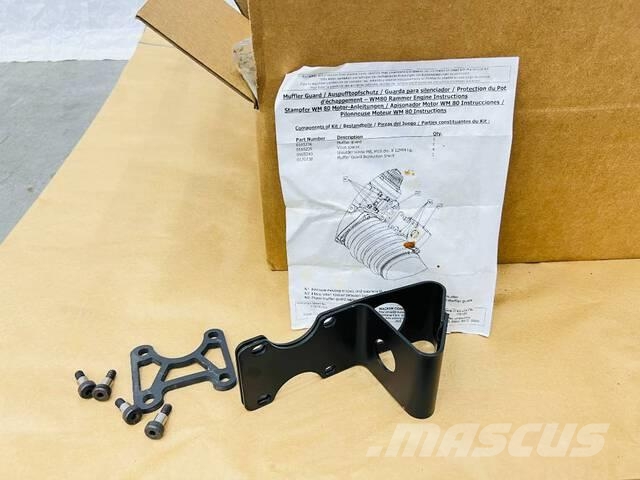 Quantity of (75) Wacker Neuson Rammer Muffler Guar Other components