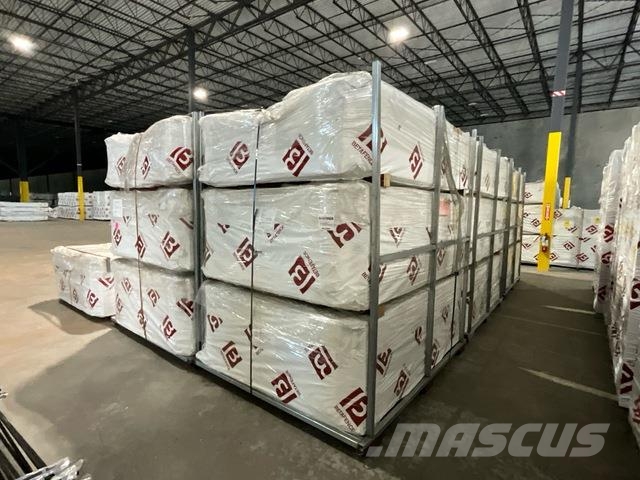  Quantity of 8 ft x 6 ft Powder Coated Fencing (Unu フェンス機材