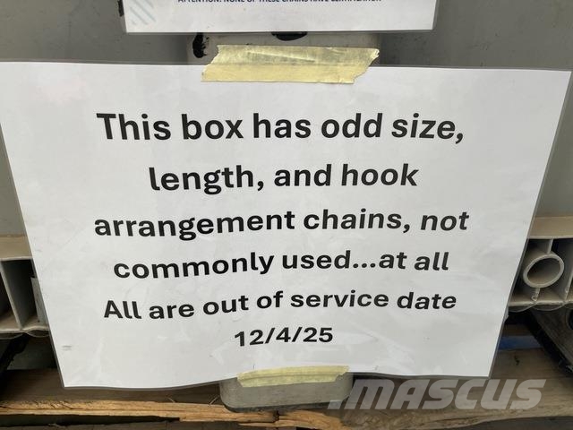 Quantity of Chains & Hooks Інші крани