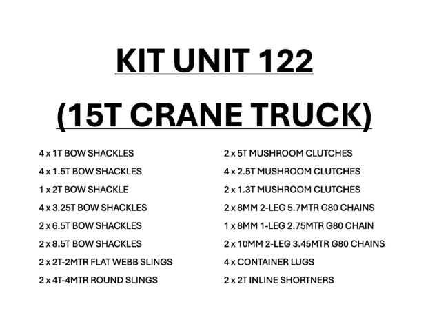  Quantity of Hiab Rigging - Fits 2021 DAF CF450 w/H Építőipar - Egyebek