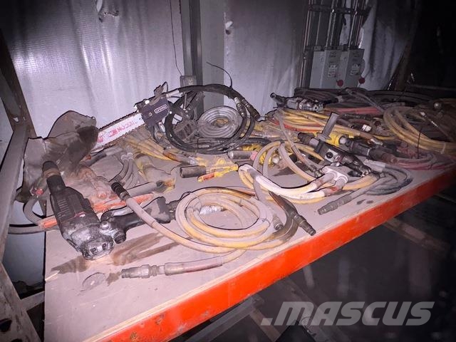 Quantity of Hydraulic Drills and Chain Saw Chainsaws and clearing saws