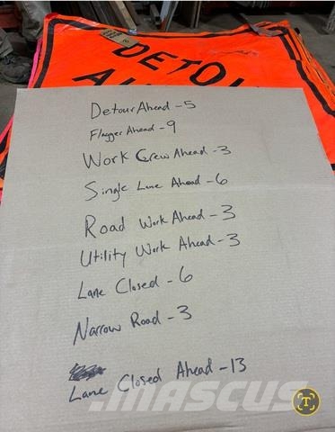 Quantity of Road Signs Drugo