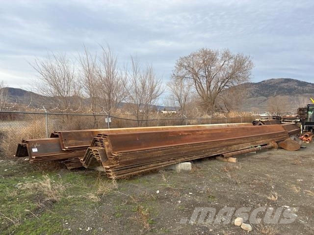 Quantity of Sheet Pile PZ-35 Строителство - Други