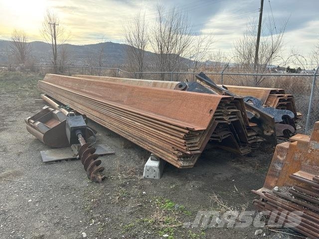 Quantity of Sheet Pile PZ-35 Строителство - Други