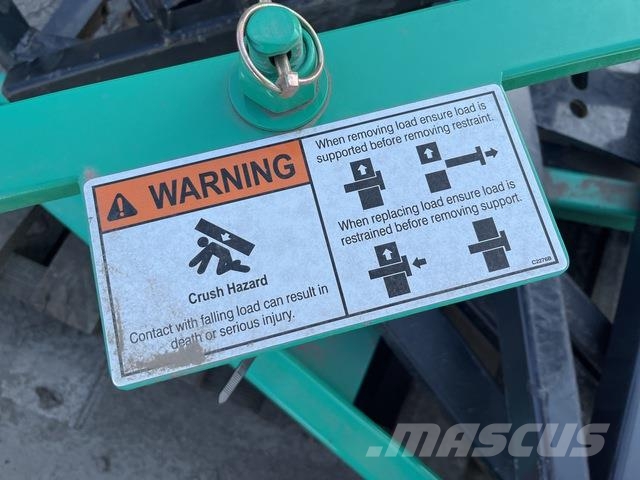 Quantity of Spare Wheel Brackets - Fits Terex Fran Інші крани