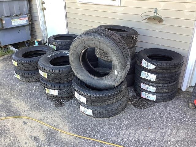Quantity of Tires (Unused) Tyres, wheels and rims